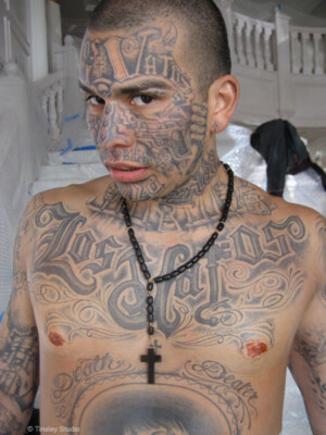 Custom face and body tattoos